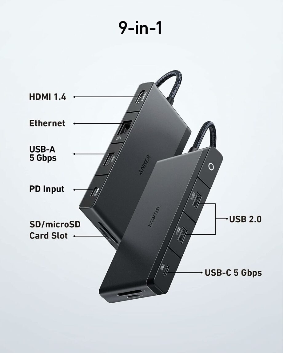 Anker 552 9-in-1 USB-C Hub with 4K HDMI