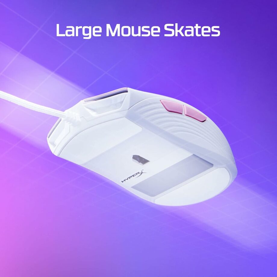 HyperX Pulsefire Core RGB Gaming Mouse - White Pink