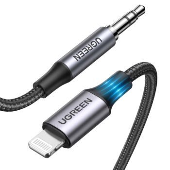 UGREEN Lightning MFi Certified to 3.5mm AUX Cable - 1M