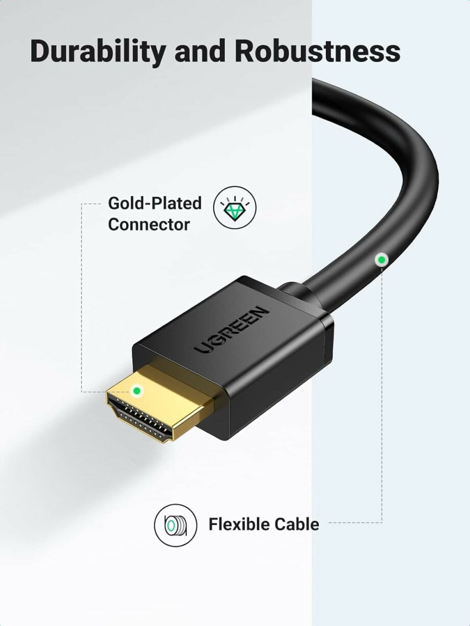 UGREEN HDMI Male to DVI-D 24+1 Male Cable Adapter - 1.5M