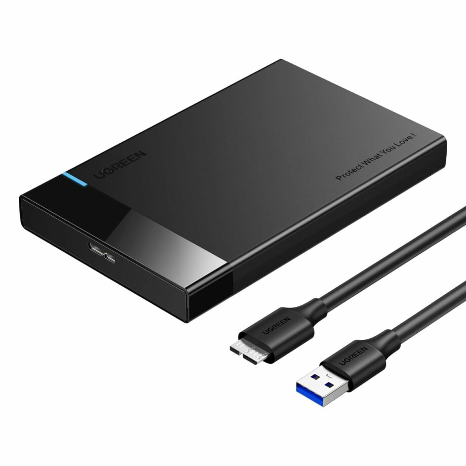 UGREEN 2.5" USB 3.0 to SATA Hard Drive Enclosure