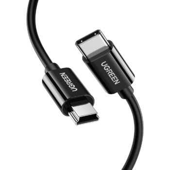 UGREEN Mini USB 5 Pin to USB C Cable - 1M