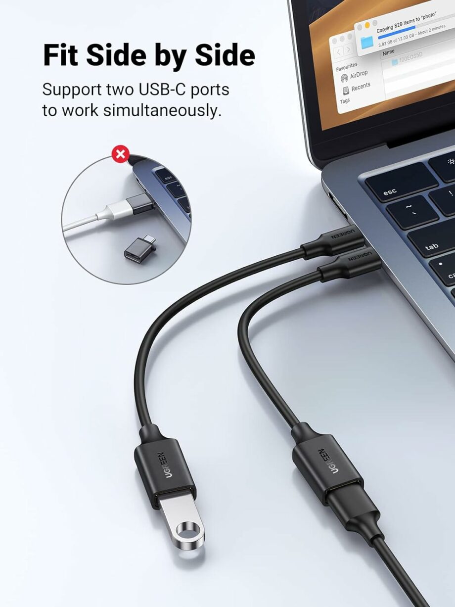 UGREEN USB C Male to USB 3.1 Female Adapter