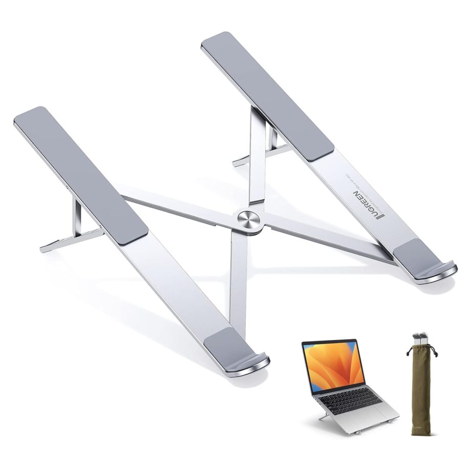 UGREEN Adjustable Portable Aluminium Laptop and Tablet Stand for Laptops up to 17.3''