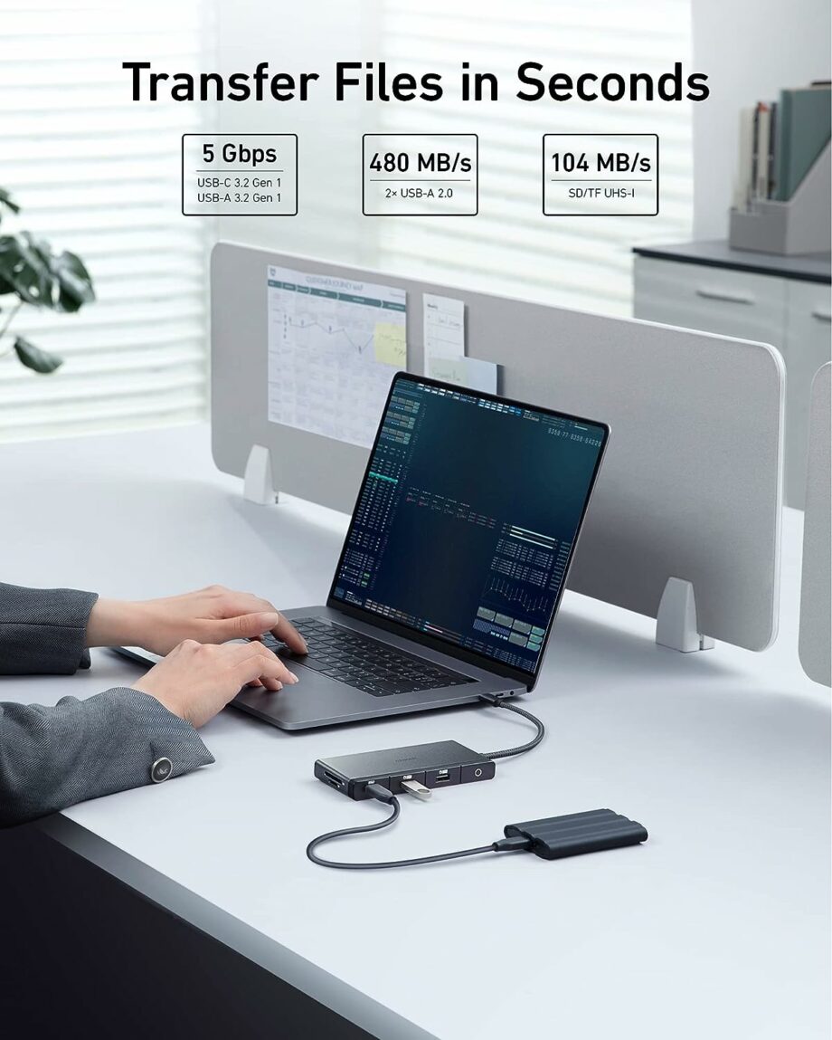 Anker 552 9-in-1 USB-C Hub with 4K HDMI