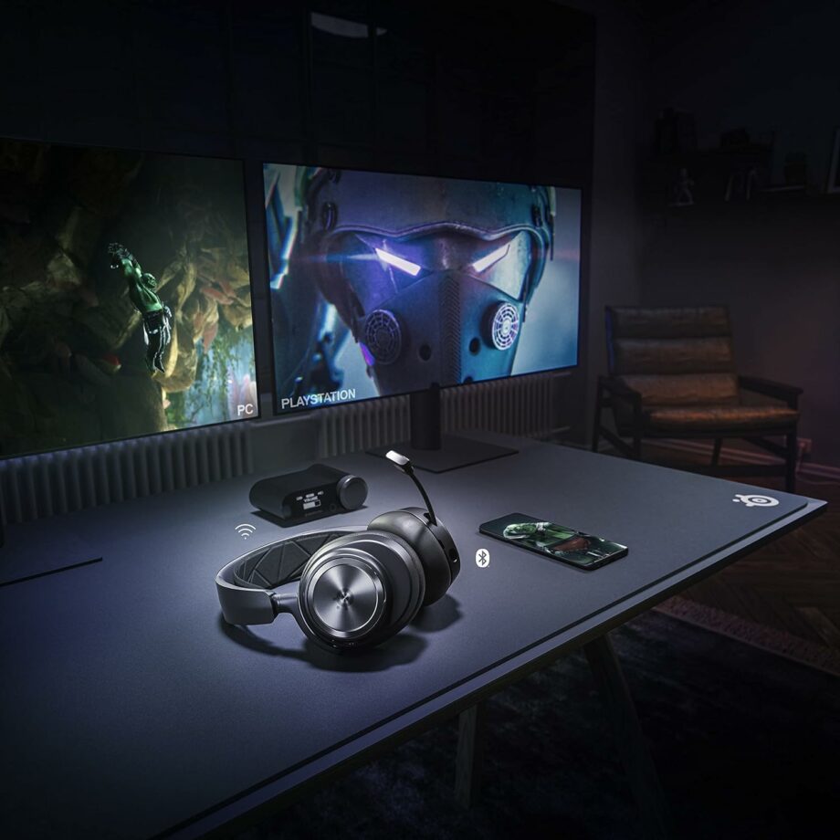 SteelSeries Arctis Nova Pro Wireless Multi-System Gaming Headset - Black