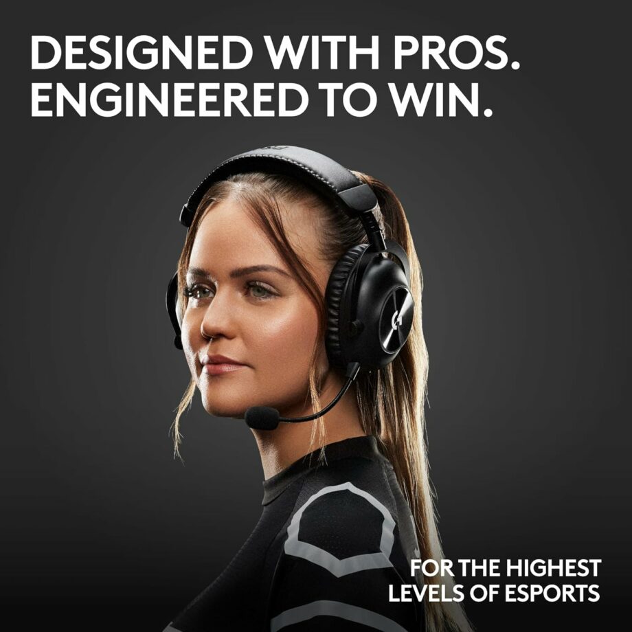 Logitech G PRO X Gen 2 Wireless 2.4GHz and Bluetooth Gaming Headset - White