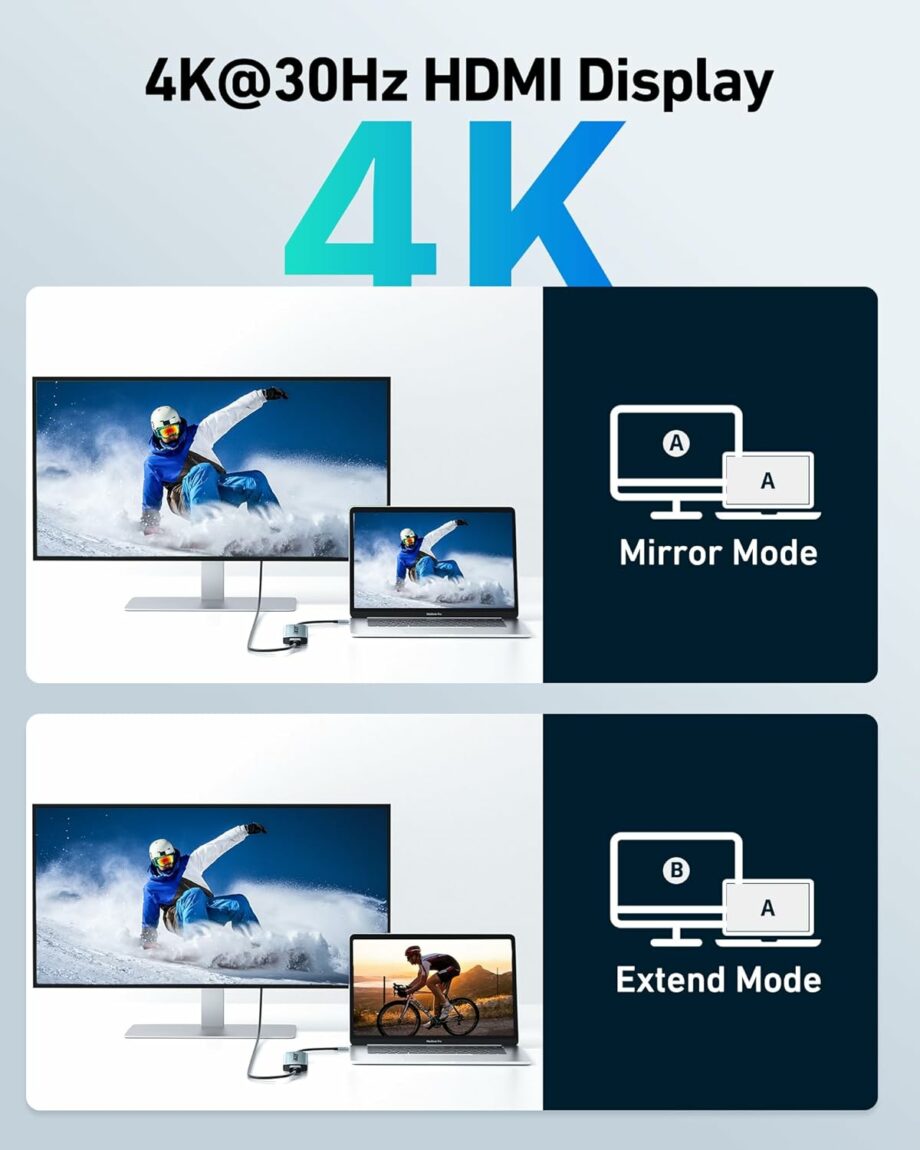 Acer 7-in-1 USB C Multiport Adapter Hub