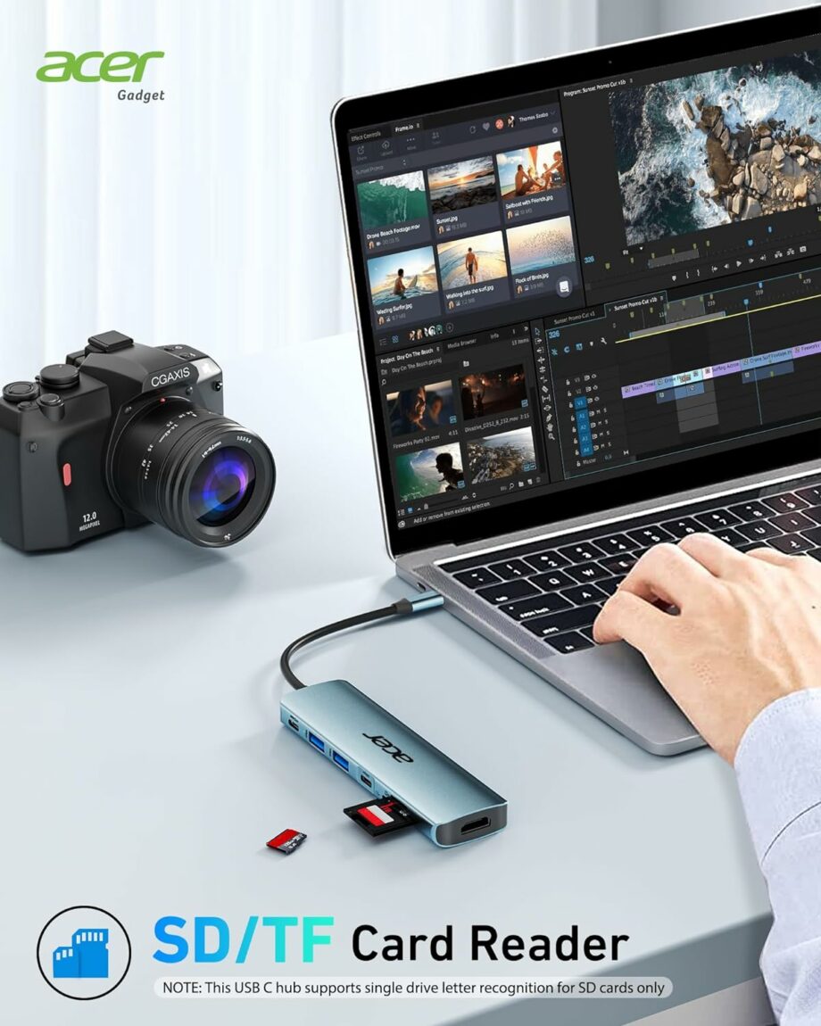 Acer 7-in-1 USB C Multiport Adapter Hub