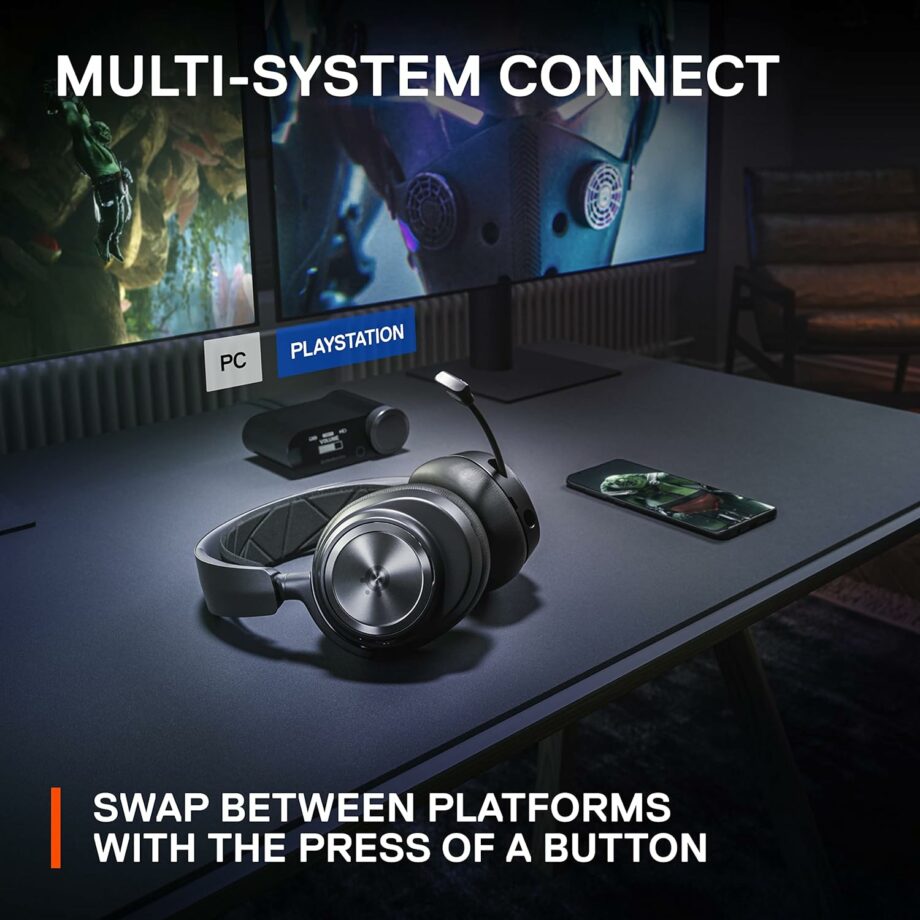 SteelSeries Arctis Nova Pro Wireless Multi-System Gaming Headset - Black