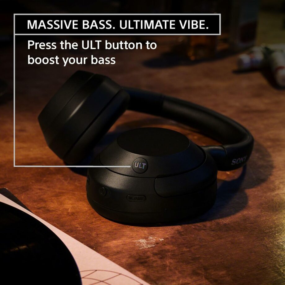Sony ULT WEAR Noise Canceling Wireless Headphones - Black