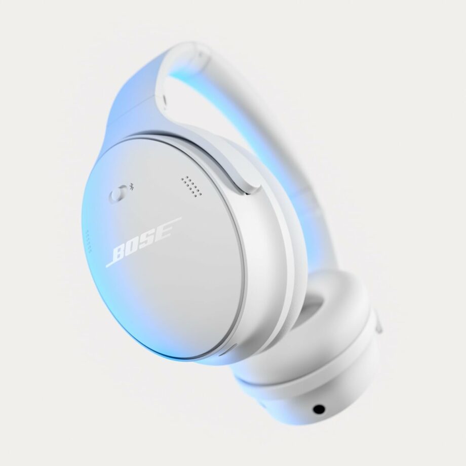 Bose QuietComfort Wireless Over-Ear Active Noise Cancelling Headphones - White