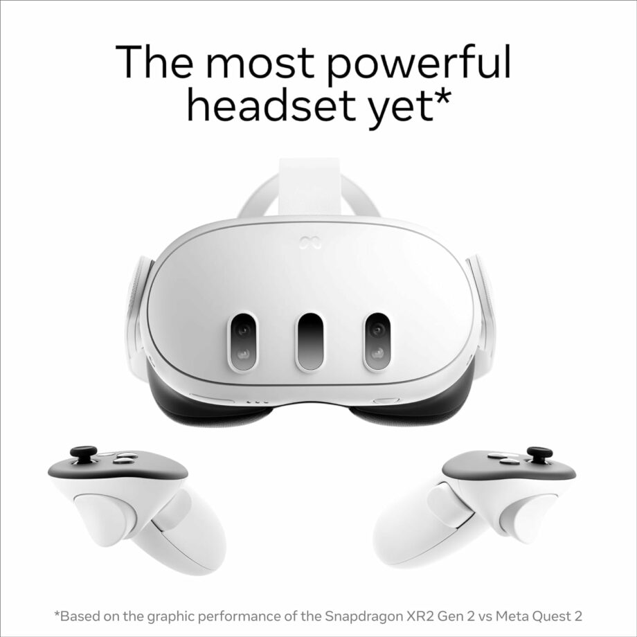 Meta Quest 3 Advanced All-In-One Virtual Reality Headset - 128 GB