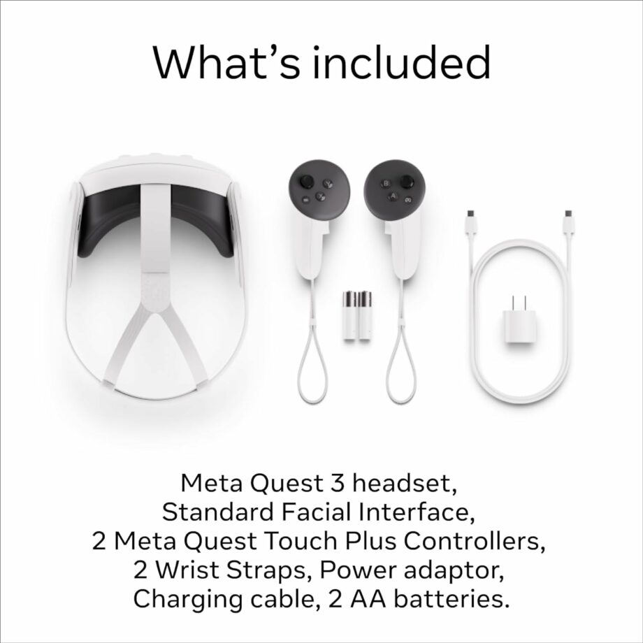Meta Quest 3 Advanced All-In-One Virtual Reality Headset - 128 GB