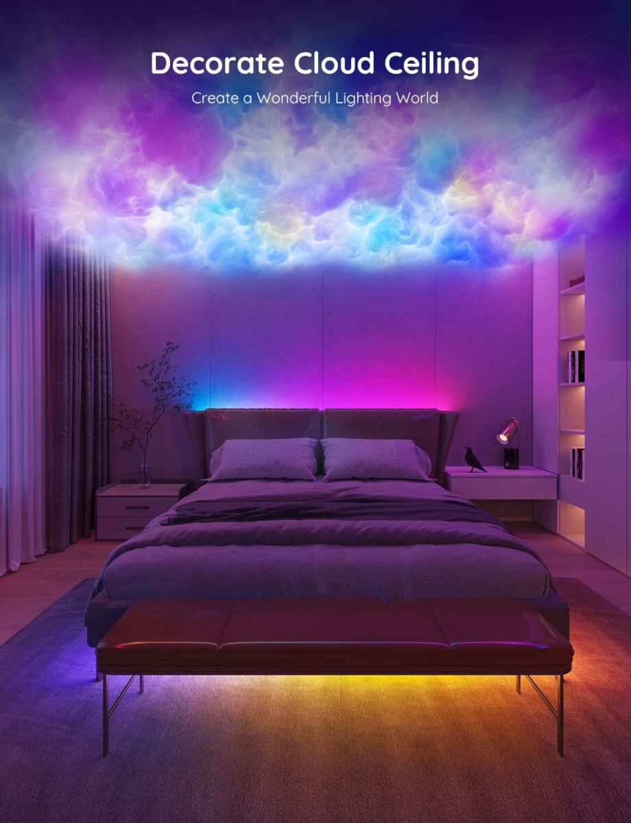 Govee RGBIC H617 Multiple Colors on One Line Smart LED Strip with APP Control and Music Sync - 10M