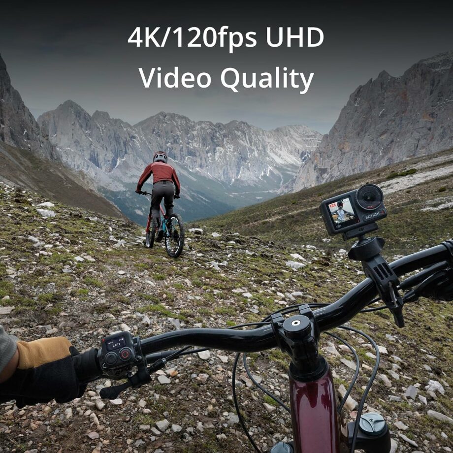 DJI Osmo Action 4 4K/120fps Waterproof Action Camera - Adventure Combo (Pre-Order)