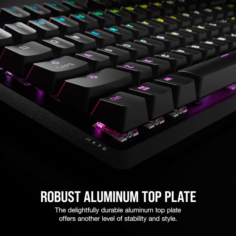 Corsair K70 CORE RGB Mechanical Gaming Keyboard - MLX Red Linear Switches