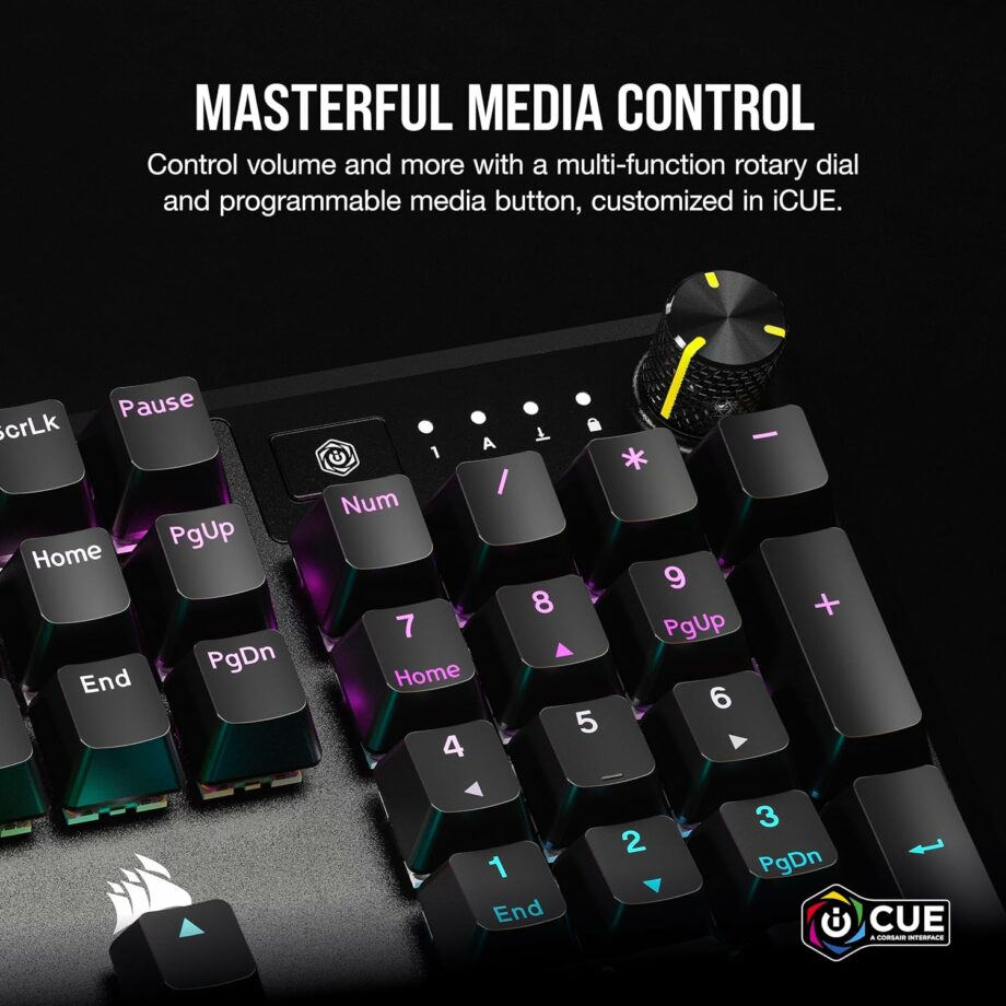 Corsair K70 CORE RGB Mechanical Gaming Keyboard - MLX Red Linear Switches