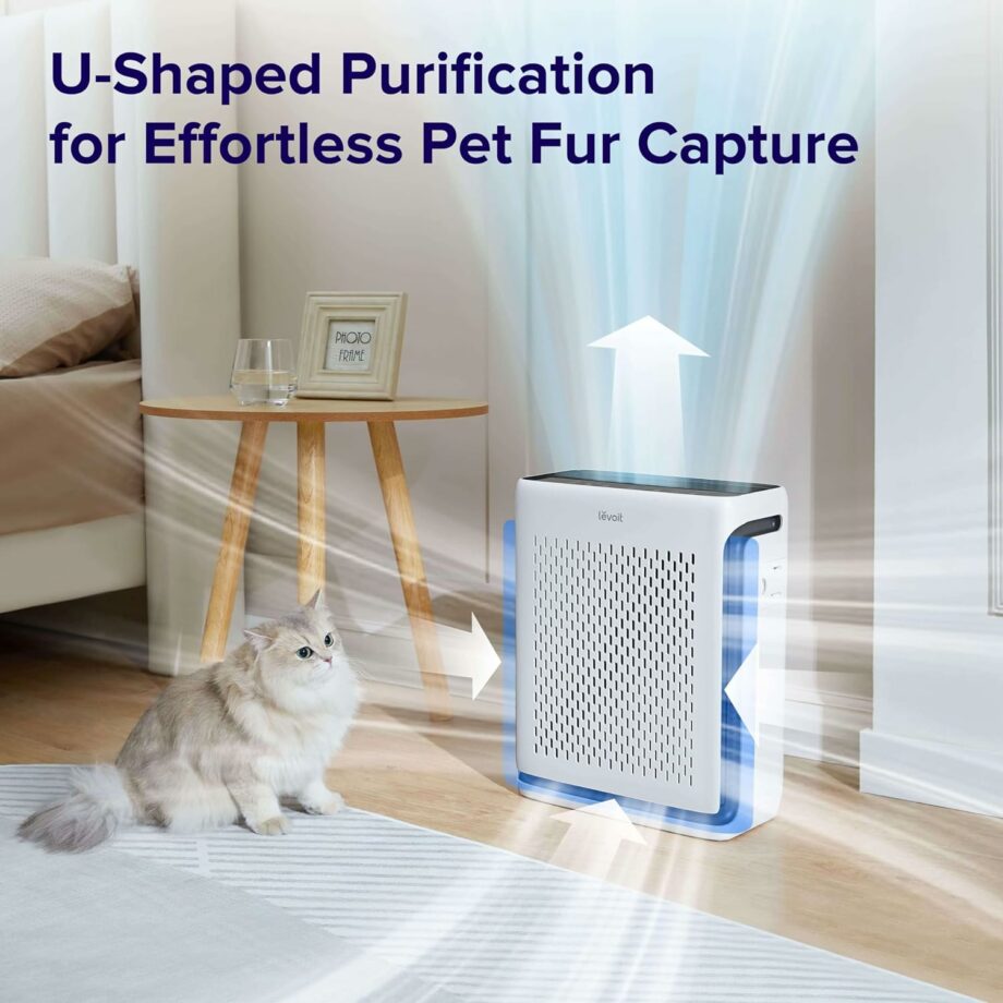 Levoit Vital 100S-P Air Purifier for Home Up to 103m - White (Pre-Order)