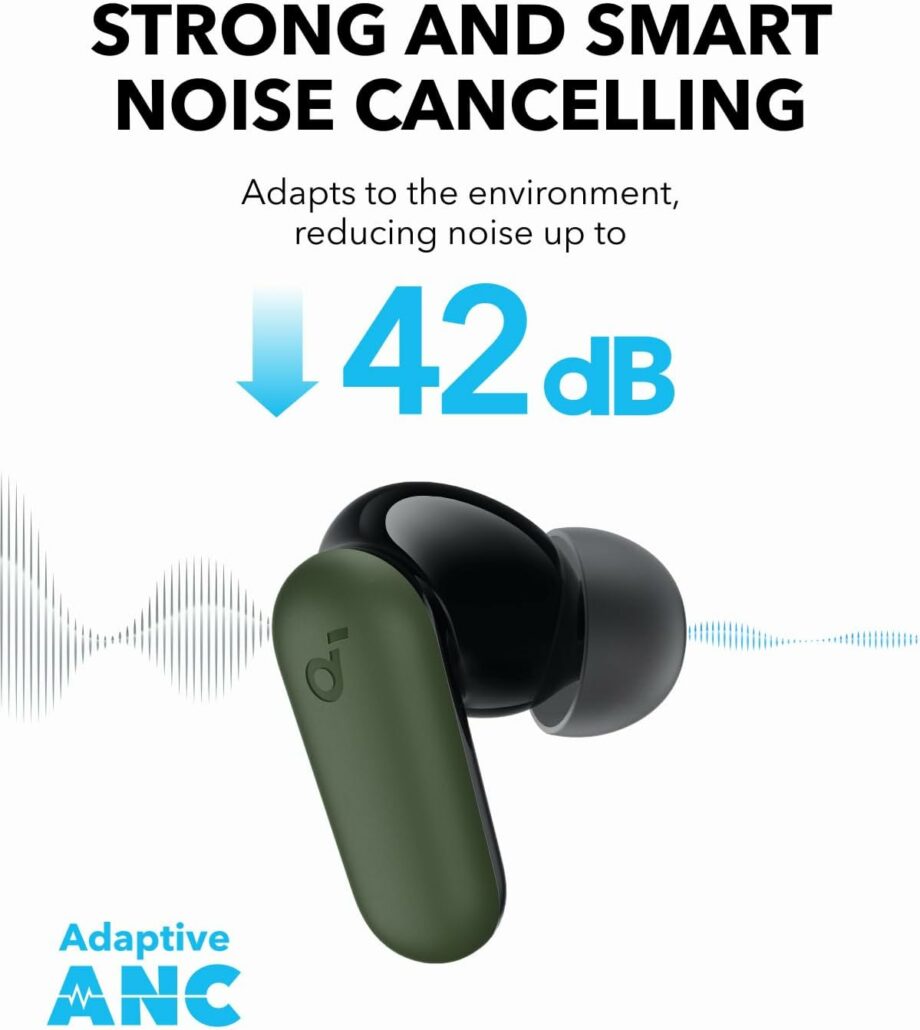 Anker Soundcore R50i NC Noise Cancelling True Wireless Earbuds - Green