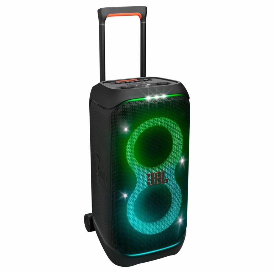 JBL PartyBox Stage 320 Portable party speaker with telescopic handle