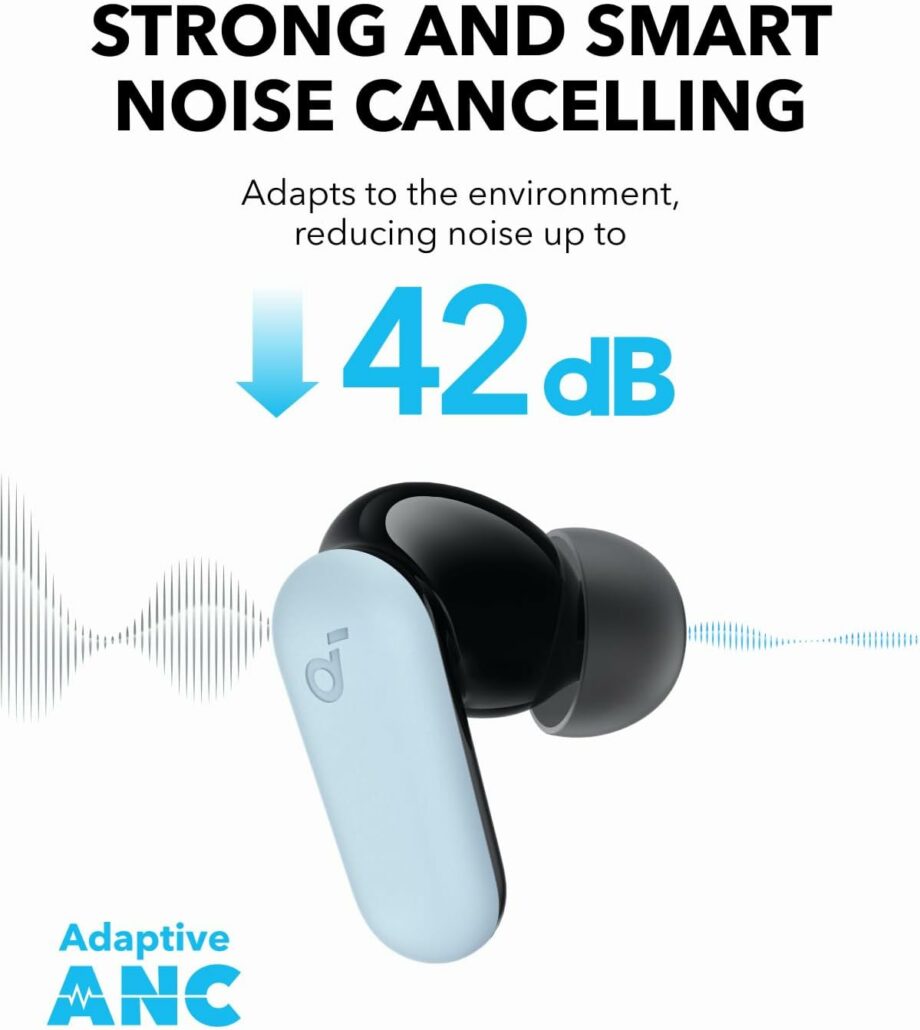 Anker Soundcore R50i NC Noise Cancelling True Wireless Earbuds - Blue