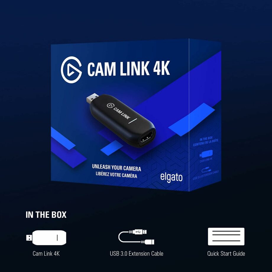 Elgato Cam Link 4K External Camera Capture Card