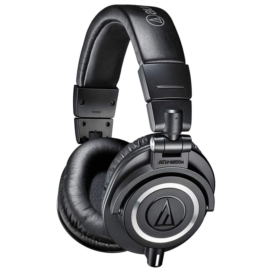 Audio-Technica ATH-M50X Professional Studio Monitor Headphones - Black