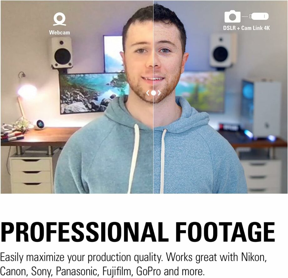 Elgato Cam Link 4K External Camera Capture Card