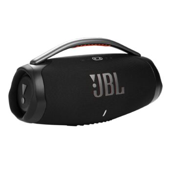 JBL Boombox 3 Portable Dustproof and Waterproof Bluetooth Speaker - Black