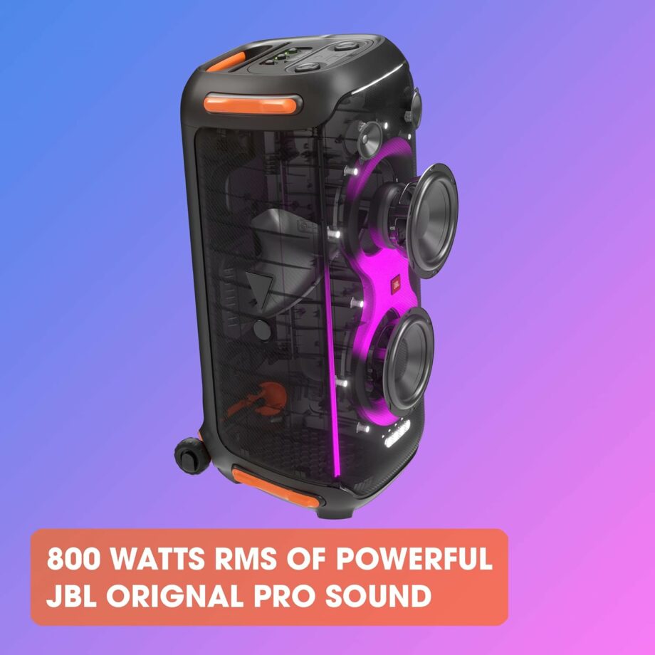 JBL PartyBox 710 Party Speaker with Powerful Sound with Built-in Lights
