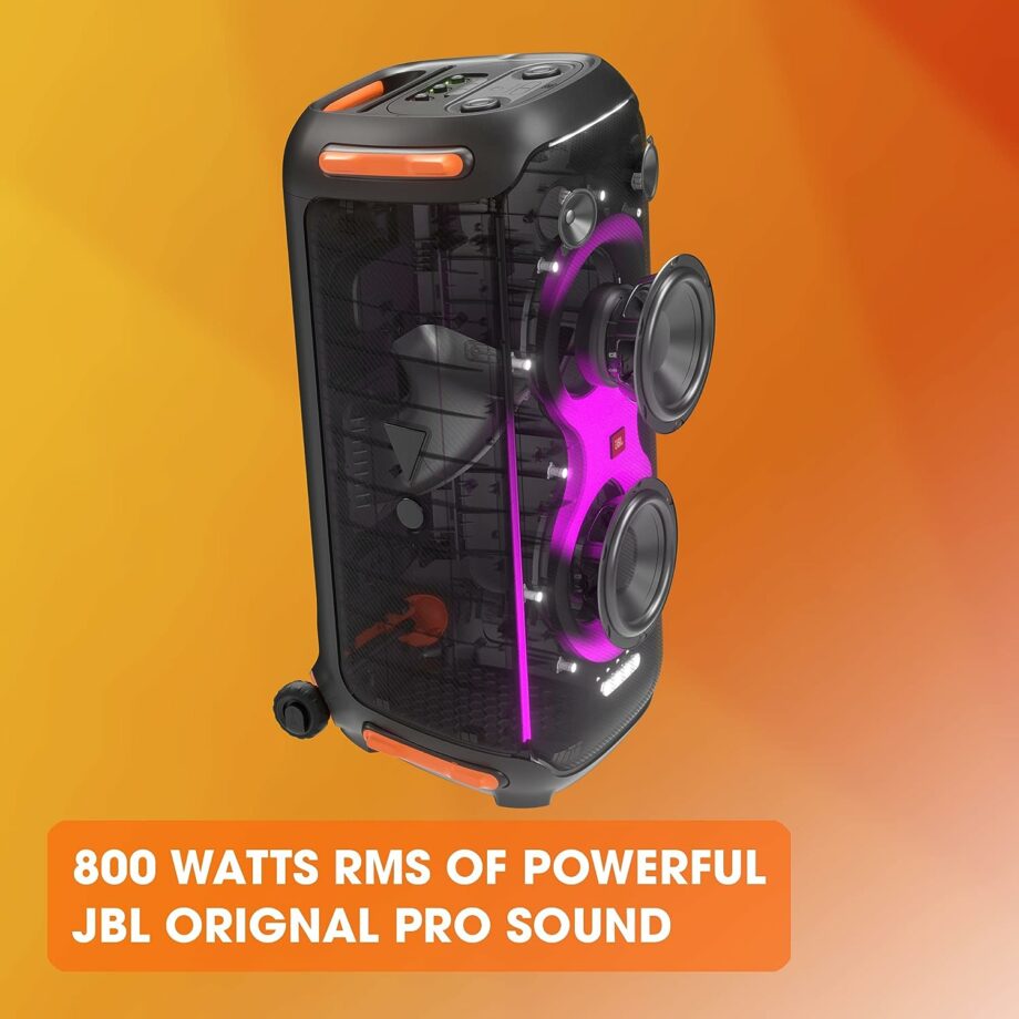 JBL PartyBox 710 Party Speaker with Powerful Sound with Built-in Lights