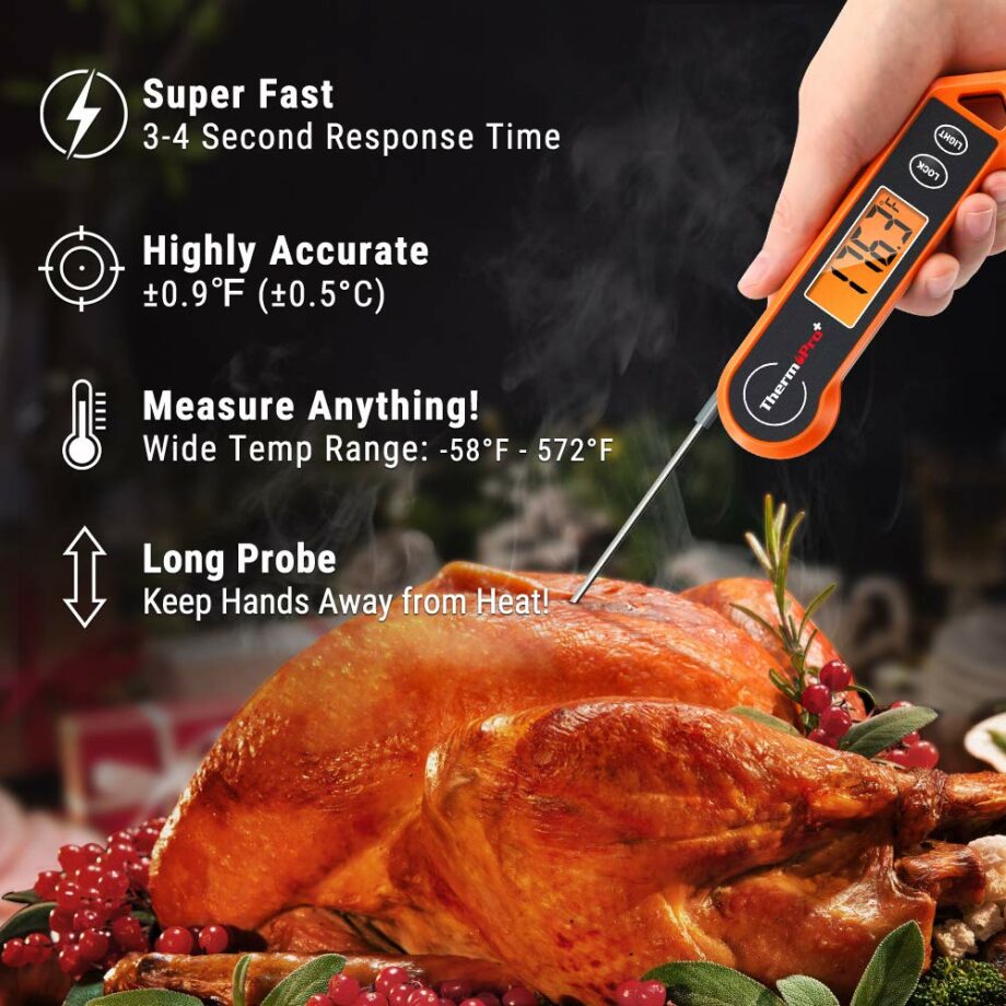 ThermoPro TP19H Digital Meat Instant Read Thermometer for Cooking