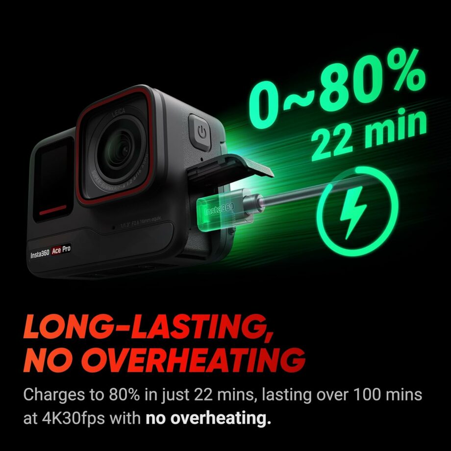 Insta360 Ace Pro 4K120fps Waterproof Action Camera Co-engineered with Leica (Pre-Order)