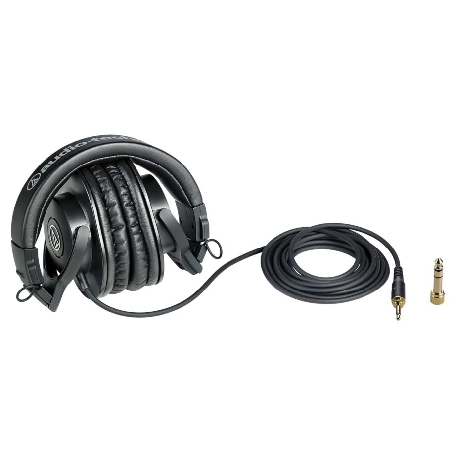 Audio-Technica ATH-M30x Professional Studio Monitor Headphones - Black