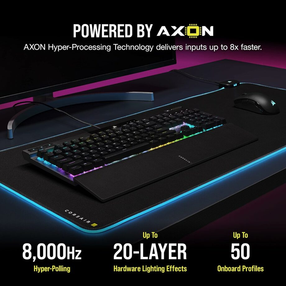 Corsair K70 RGB PRO Wired Mechanical Gaming Keyboard - MX RED (Linear)