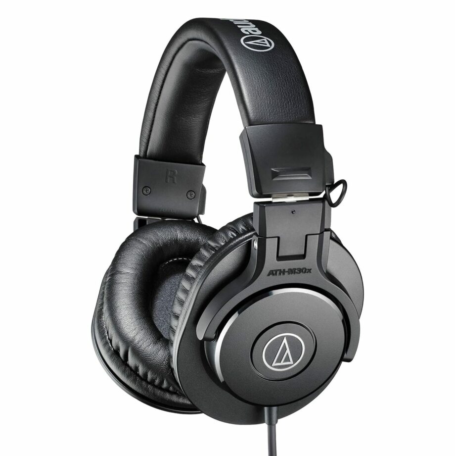 Audio-Technica ATH-M30x Professional Studio Monitor Headphones - Black