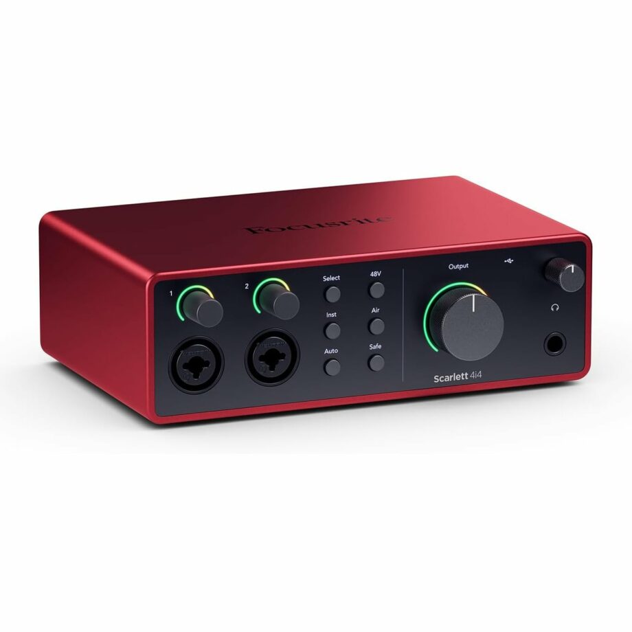 Focusrite Scarlett 4i4 4th Gen USB Audio Interface (Pre-Order)