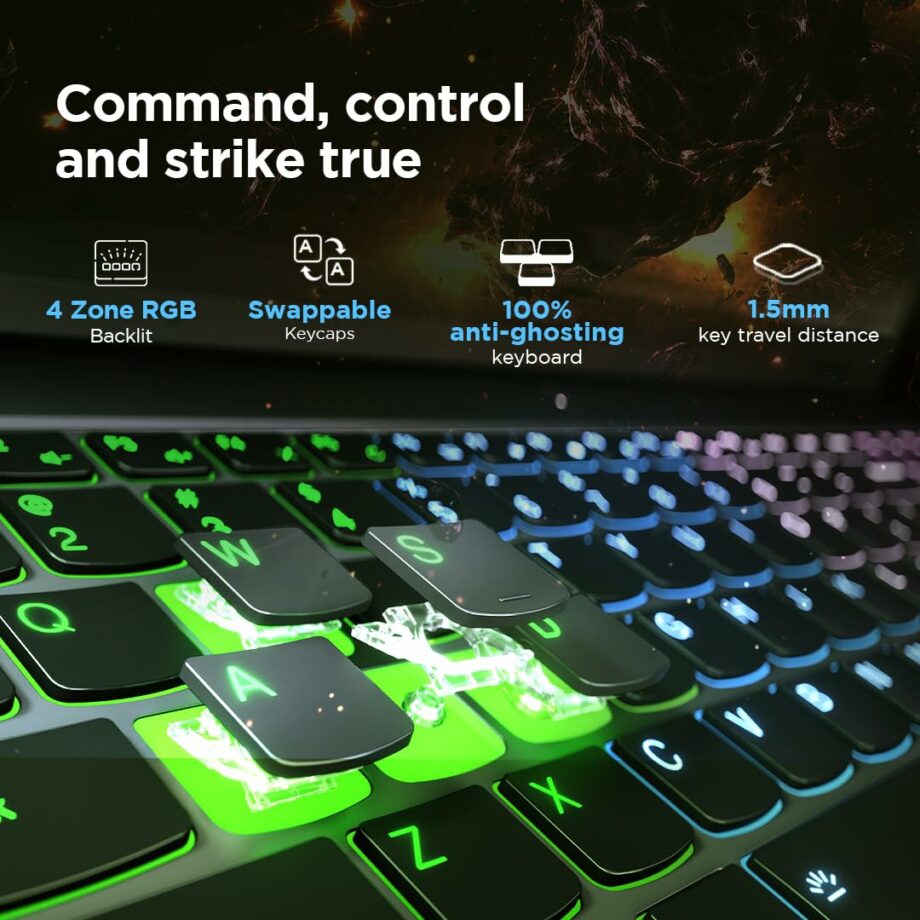 Lenovo Legion 5 PRO Intel Core i7-14650HX WQXGA IPS 2.5K 500Nits 240Hz GeForce RTX 4060 8GB & 1TB SSD Gaming Laptop