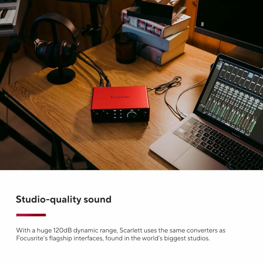 Focusrite Scarlett 4i4 4th Gen USB Audio Interface (Pre-Order)