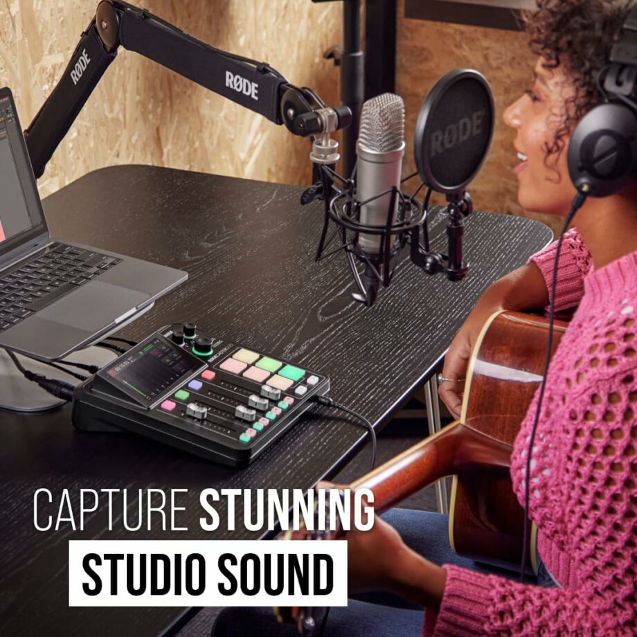 Rode RØDECaster Duo All-in-One Production Solution for Podcasting, Streaming, Music Production and Content Creation (Pre-Order)