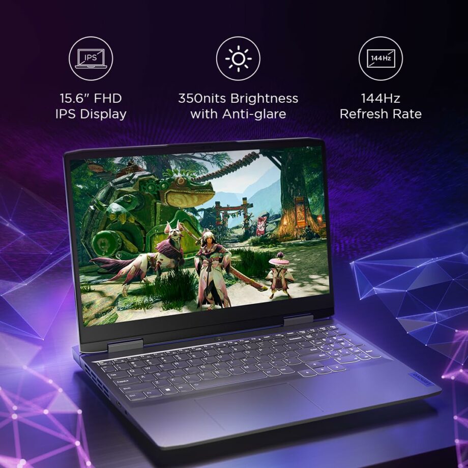 Lenovo LOQ Intel Core i7 13620H AI Engine + LA1 Chip Nvidia & RTX 4050 6GB & 144Hz Display Gaming Laptop
