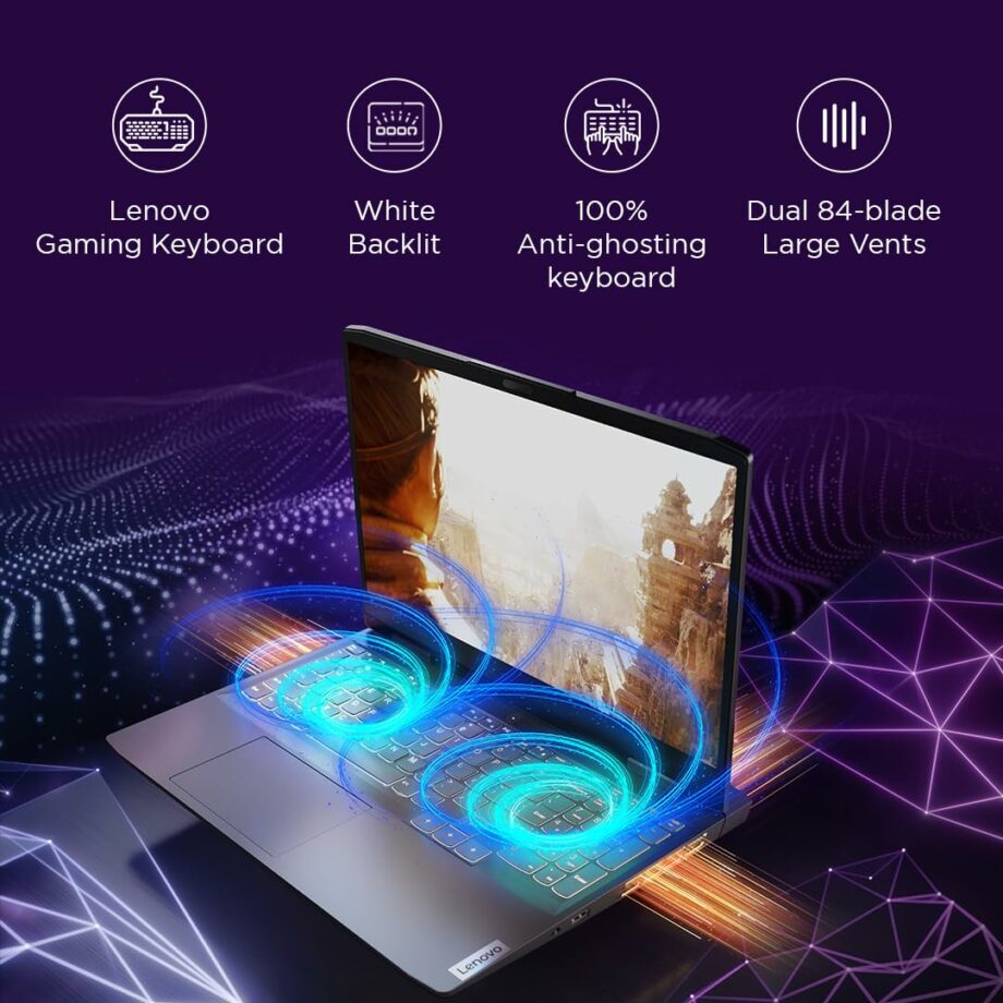 Lenovo LOQ Intel Core i7 13620H AI Engine + LA1 Chip Nvidia & RTX 4050 6GB & 144Hz Display Gaming Laptop