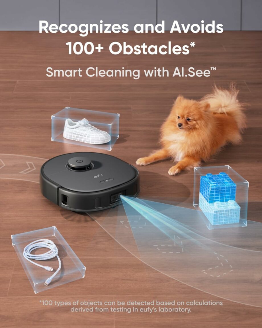 Anker Eufy X10 Pro Omni Robot Vacuum and Dual Mops with 8,000 Pa Suction