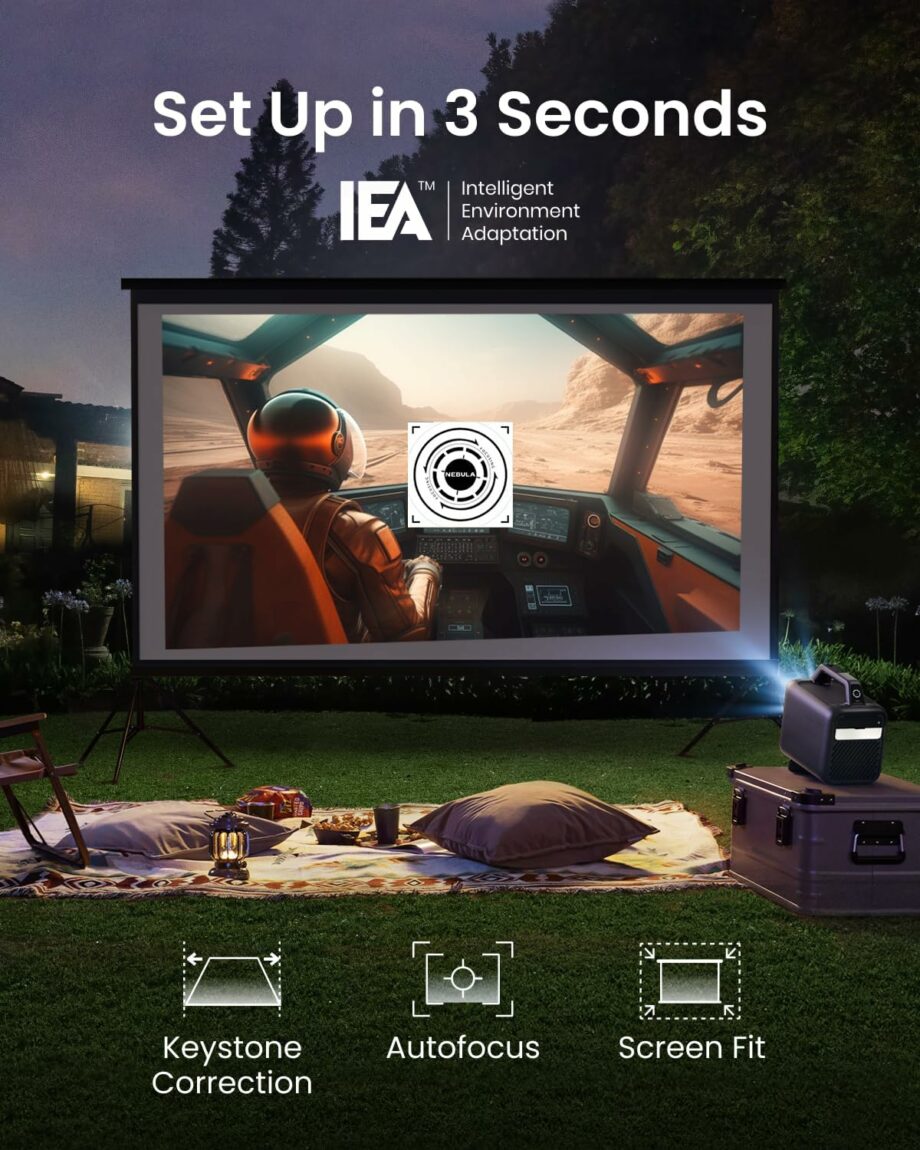 Anker Nebula Mars 3 Outdoor Portable 1000 ANSI Lumens Projector