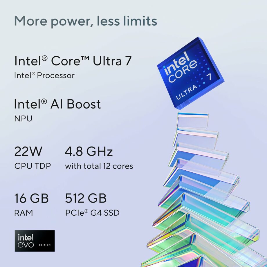 ASUS 2024 Zenbook S 13 OLED 3K 60Hz Display Intel Core Ultra 7 155U CPU, Intel Graphics, 16GB RAM & 512GB SSD Laptop