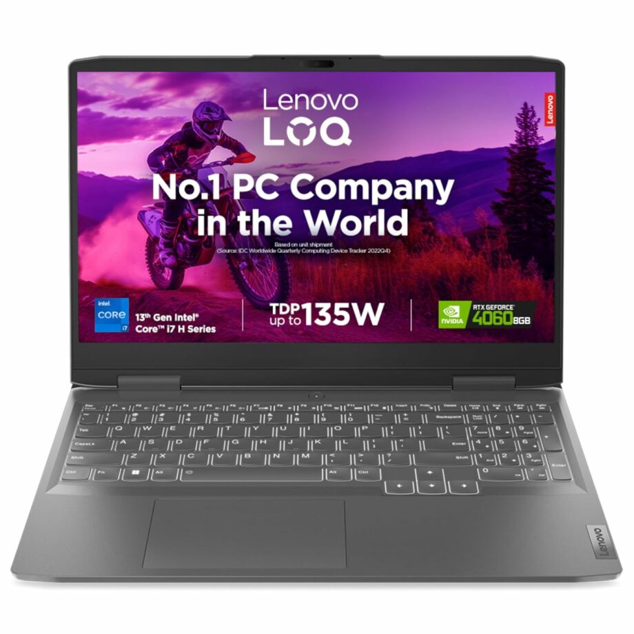 Lenovo LOQ Intel Core i7 13620H AI Engine + LA1 Chip Nvidia & RTX 4050 6GB & 144Hz Display Gaming Laptop