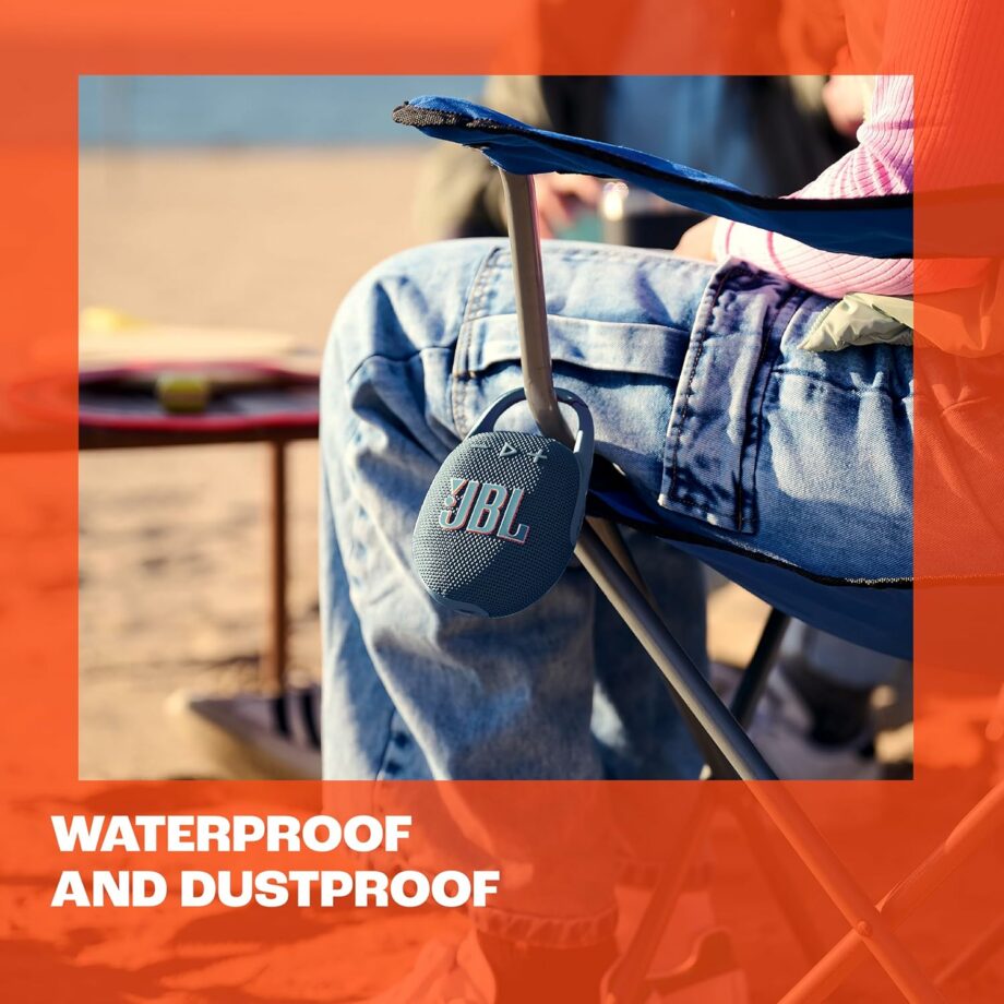 JBL Clip 5 Portable Waterproof Wireless Bluetooth Speaker - Black