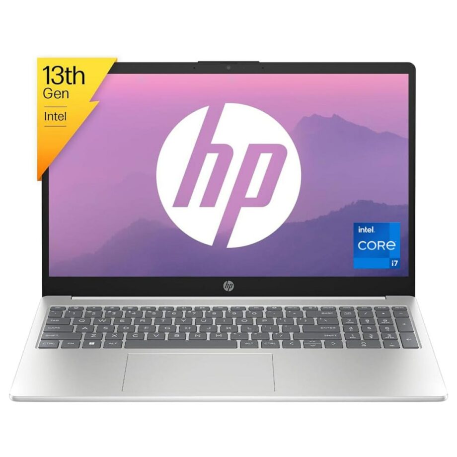 HP 15-fd0022ne Intel Core i7 13th Gen 1355U 512GB SSD, 8GB Memory & IPS Display Laptop