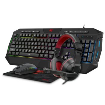 Havit KB501CM 4-In-1 Gaming Combo (Keyboard, Headset, Mouse and Mouse Pad)